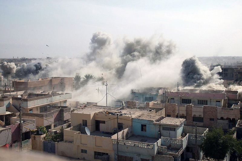 Strider i Falluja 2004. Foto: James Gordon, Flickr.